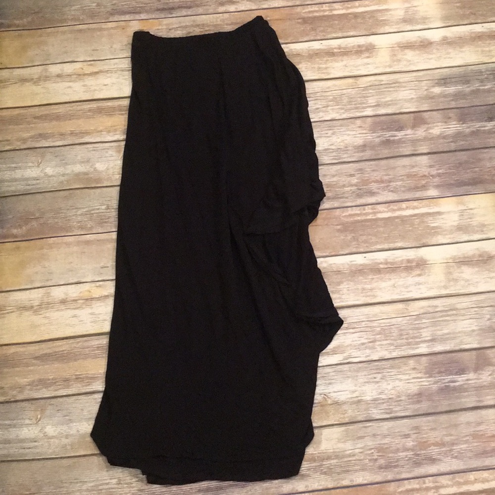 High Low or Asymmetrical Maxi Skirt